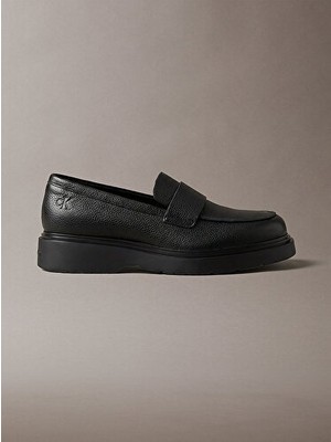 Calvin Klein Erkek Combat Essential Deri Loafer