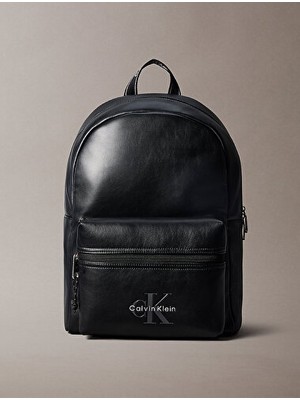 Calvin Klein Erkek Bold Logo Detaylı Webbing Sırt Çantası