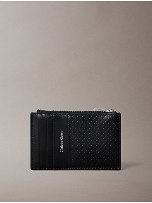 Calvin Klein Erkek Perforated Fermuar Detaylı Cüzdan