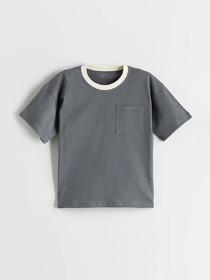 Lc Waikiki Yeni Sezon Bisiklet Yaka Basic Erkek Çocuk Tişört