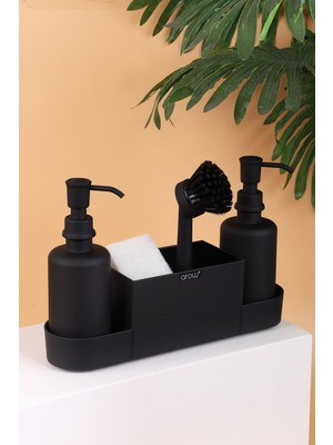 Siyah Unisex Arow Jake Sıvı Sabunluk Model Kodu: TR-6174SIYAH