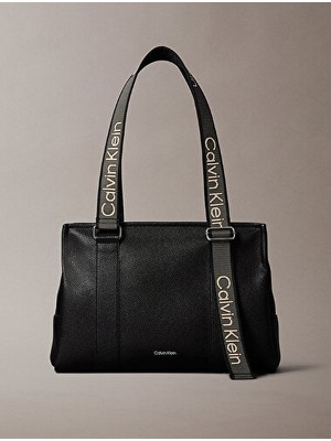 Calvin Klein Kadın Webbing Strap El Çantası