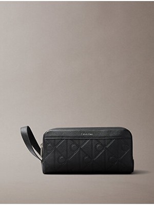 Calvin Klein Erkek Emblem Aop Emboss El Çantası