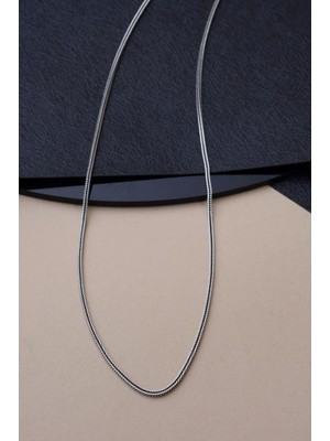 Innuendo 925 Ayar Gümüş Halat Zincir (Rope Chain) Erkek Kolye