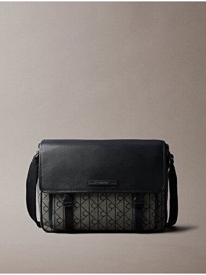 Calvin Klein Erkek Mixed Emblem Aop Laptop Çantası