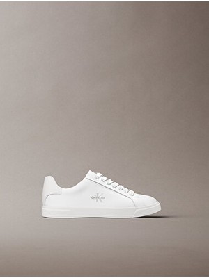 Calvin Klein Kadın Low Prof Cupsole Deri Sneaker