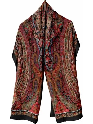 Desenli Ipek Dokulu Şal – Premium Koleksiyon