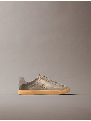 Calvin Klein Kadın Low Pro Cupsole Satin Mix Sneaker