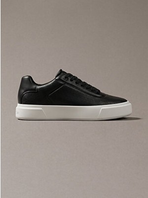 Calvin Klein Kadın Basket Cupsole Oxford Deri Sneaker