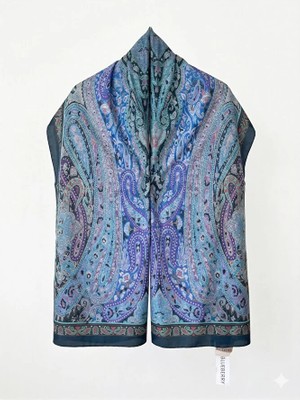 Desenli Ipek Dokulu Şal – Premium Koleksiyon