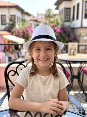 Şapkacımadam Çocuk Hasır Fötr Şapka