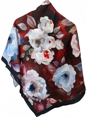 Premium Bursa Ipeği Desenli Eşarp