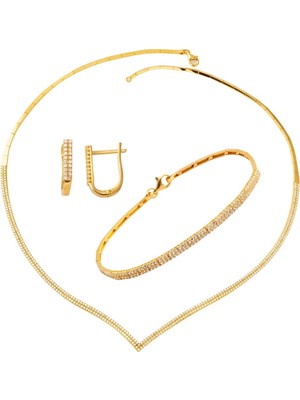 Bilezikci Ve Suyolu Altın Takı Seti