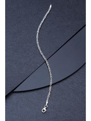 Innuendo 925 Ayar Gümüş Kral ( King ) Erkek Bileklik