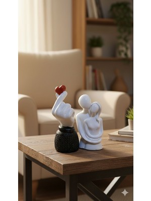 Sevgililer Gününe Özel Tasarım Ikili Hediye Set