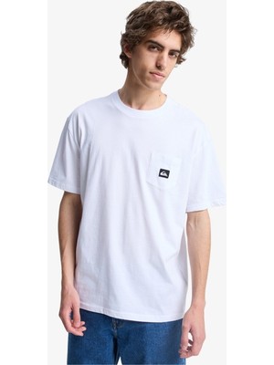 Quiksilver Salt Water Pocket Erkek Kısa Kollu Cepli Pamuklu Tişört EQYZT08205