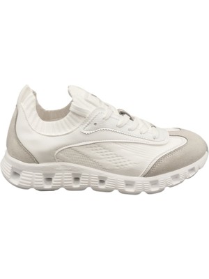 Taşçı Ayakkabı Kadın Sneaker Triko Lastikli Çorap Model Ortopedik Poli Taban Günlük Spor Ayakkabı Flet 365Z