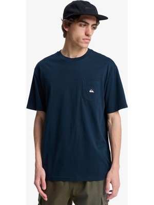 Quiksilver Salt Water Pocket Erkek Kısa Kollu Cepli Pamuklu Tişört EQYZT08205