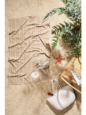 Özdilek Sand Plaj Havlusu (90X150)-BEJ