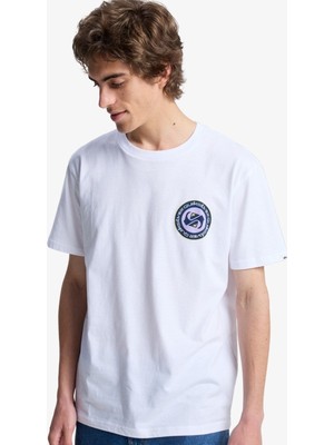 Quiksilver Ev Duality Erkek Kısa Kollu Pamuklu Tişört EQYZT08011