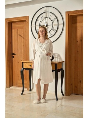 Cossy By Aqua Kadın Gecelik Sabahlık Takım 26642