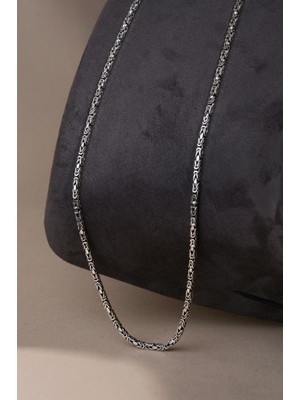 Innuendo 925 Ayar Gümüş Kral (King) Erkek Kolye