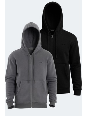 Slazenger Vonda 2 Li Set Erkek   Sweatshırt