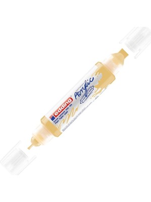Edding Akrilik Kalem 3D Double Liner Pastel Sarı 915 (5 Li Paket)