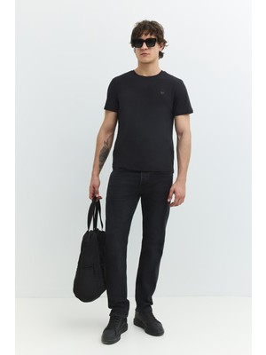 Denim Trip Leon Regular Fit Antrasit Erkek Jean Pantolon