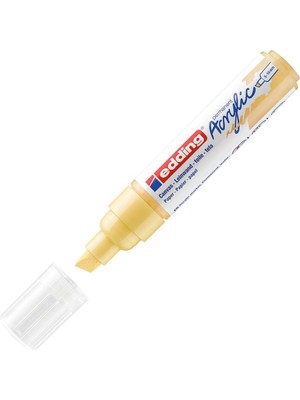 Edding Markör Kalem Akrilik Kalın Uçlu Pastel Sarı 915 (5 Li Paket)