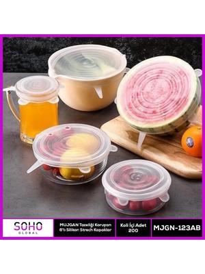 Nuveden 6'lı Gıda Bonesi