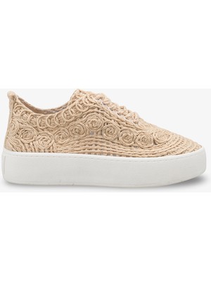 İnna Butikk Laisya Kadın Sneaker Ayakkabı - Ten