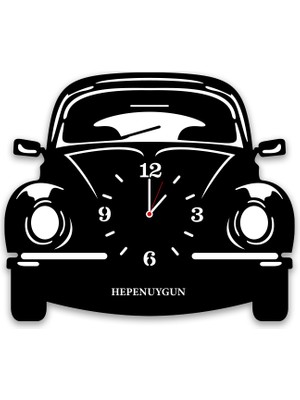 heptex Kişiye Özel Hediyelik Vosvos Duvar Saati