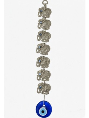 Nuveden Nazar Boncuğu 7'li Fil NZR02