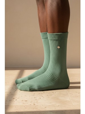 Katia & Bony Erkek Zımbalı Derbi Soket Çorap Yeşil