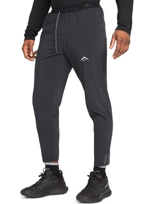 Nike Dawn Range Men's Dri-Fıt Running Trousers Erkek Koşu Antrenman Eşofman Altı Siyah