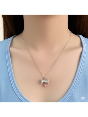 Famemus Accessory Kalp Şeklinde Çelik Kolye