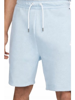 Nike Sportswear Tech Fleease Blue Mens Short Erkek Günlük Şort Mavi