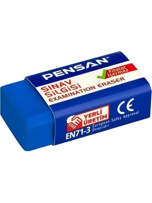 Pensan Mavi Sınav Silgisi 2 Adet Yüksek Kalite ve Güvenilir Kullanım İçin Pratik Seçim