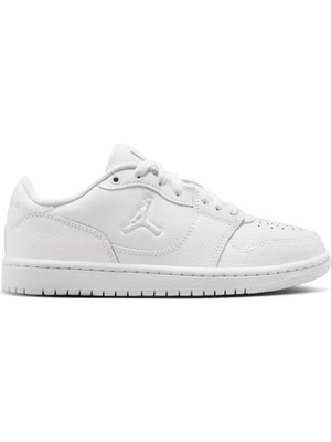Nike IQ6016 Jordan Court Connect Low (Gs) Spor Ayakkabı Beyaz