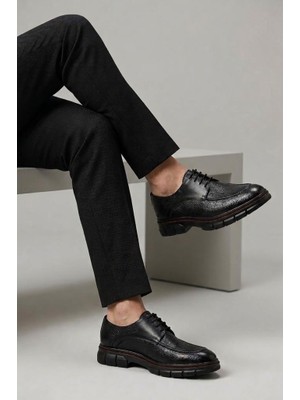 Pisagor PS-3194 Erkek Hakiki Deri Loafer Ayakkabı
