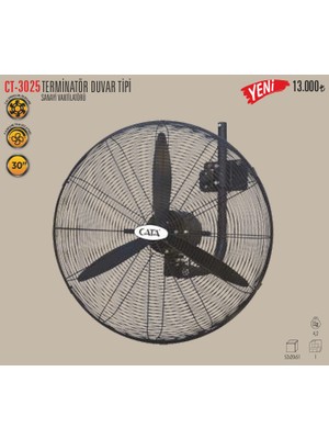 Cata Terminatör Duvar Tipi Vantilatör CT-3025 Cata