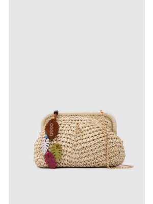 Oggo Hasır Small Clutch & Çapraz Çanta