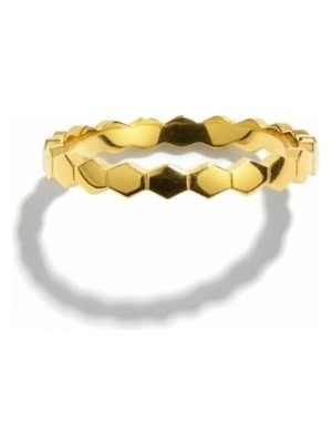 HAKAN GÜLER KUYUMCULUK 22 Ayar Altın Petek Model Minimal Yüzük