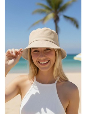 Ritagarcia Uniseks Bucket Balıkçı Şapka - Pamuklu Yazlık Güneş Şapkası