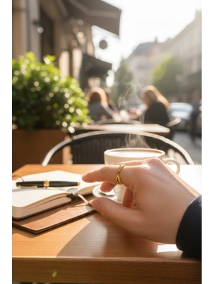 HAKAN GÜLER KUYUMCULUK 22 Ayar Altın Sarmaşık Model Ajda Yüzük