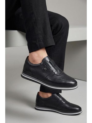 Pisagor PS-5278 Erkek Hakiki Deri Günlük Comfort Ayakkabı