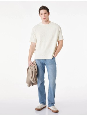 Koton Mark Mavi Erkek Jean Pantolon 6SAM40022ND