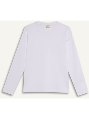 Defacto 26Y801001150 Beyaz Kız Çocuk Sweatshirt G0860A8/WT34