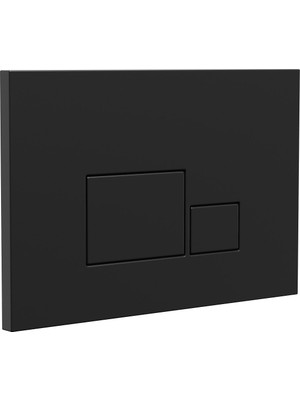 Nkp S1 Kontrol Paneli, Çift Basmalı,mat SIYAH-0044